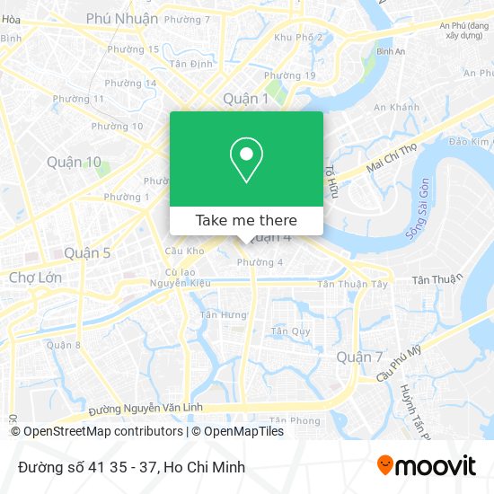 Đường số 41 35 - 37 map