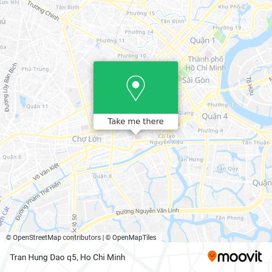 Tran Hung Dao q5 map