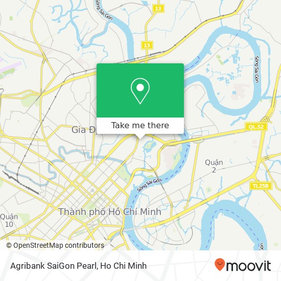 Agribank SaiGon Pearl map