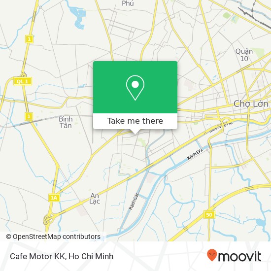 Cafe Motor KK map