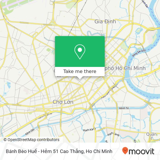 Bánh Bèo Huế - Hẻm 51 Cao Thắng map