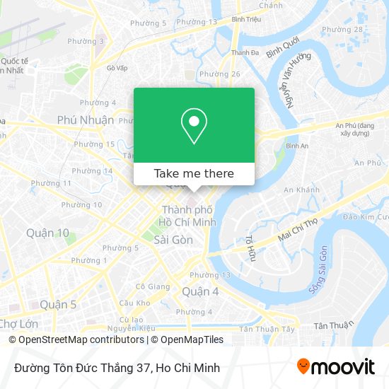 Đường Tôn Đức Thắng 37 map
