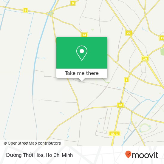 Đường Thới Hòa map