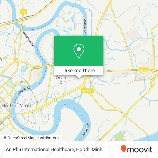 An Phu International Healthcare map