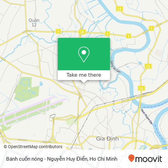 Bánh cuốn nóng - Nguyễn Huy Điển map