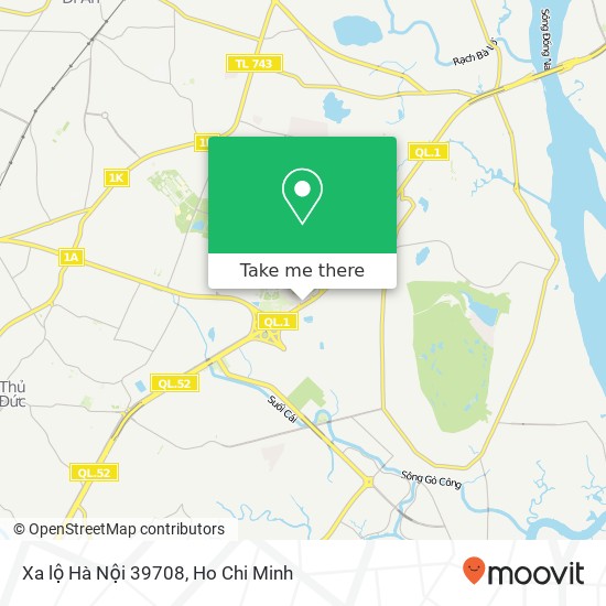 Xa lộ Hà Nội 39708 map
