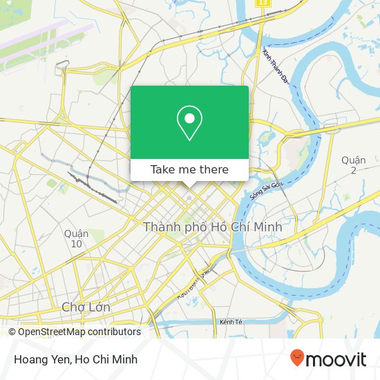 Hoang Yen map