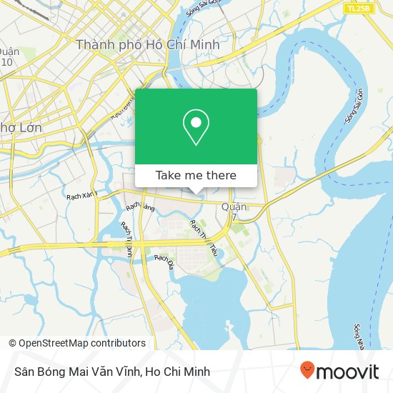 Sân Bóng Mai Văn Vĩnh map