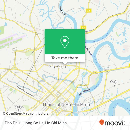 Pho Phu Huong Co La map