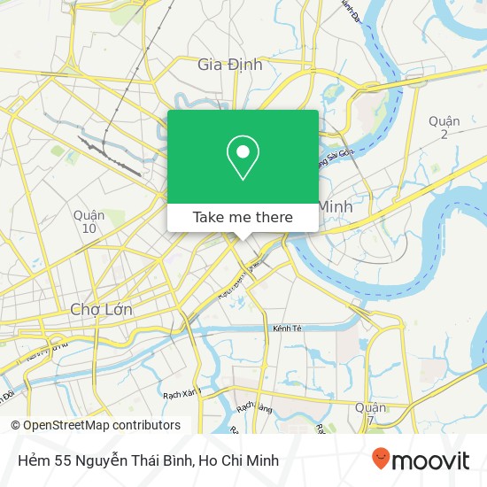 Hẻm 55 Nguyễn Thái Bình map
