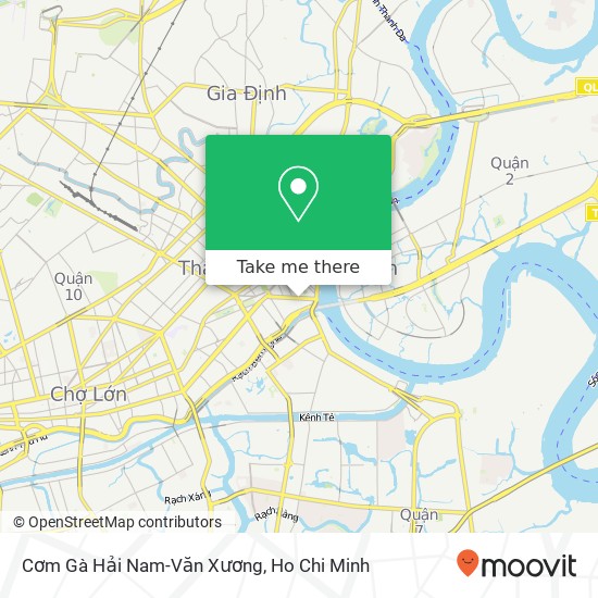 Cơm Gà Hải Nam-Văn Xương map