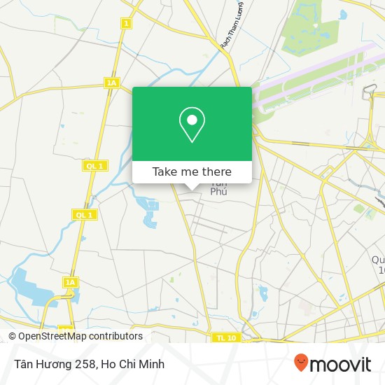 Tân Hương 258 map