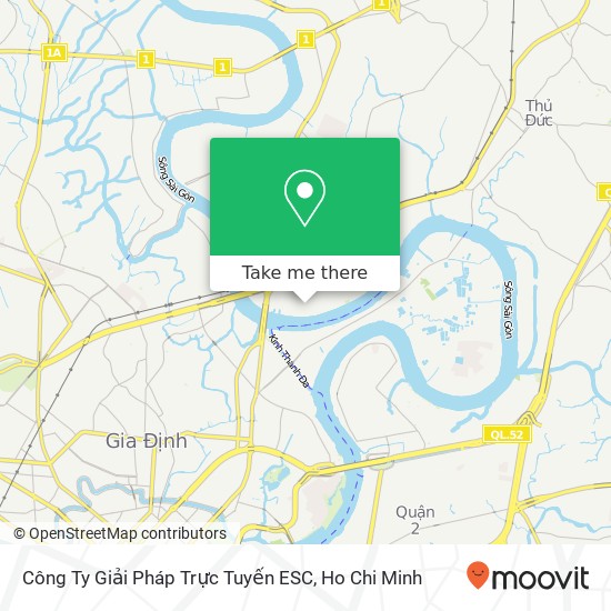 Công Ty Giải Pháp Trực Tuyến ESC map