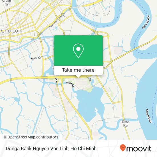Donga Bank Nguyen Van Linh map