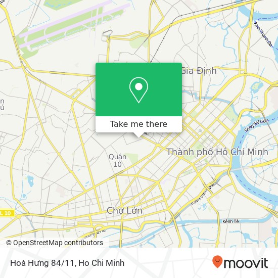 Hoà Hưng 84/11 map