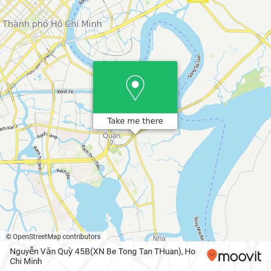 Nguyễn Văn Quỳ 45B(XN Be Tong Tan THuan) map
