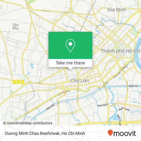 Duong Minh Chau Beefsteak map