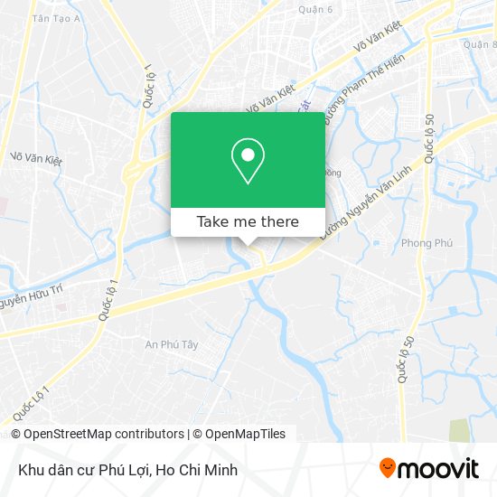 Khu dân cư Phú Lợi map