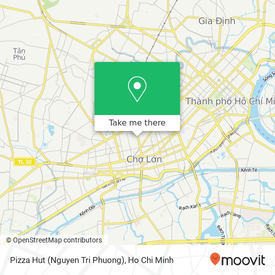 Pizza Hut (Nguyen Tri Phuong) map