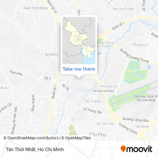 Tân Thới Nhất map