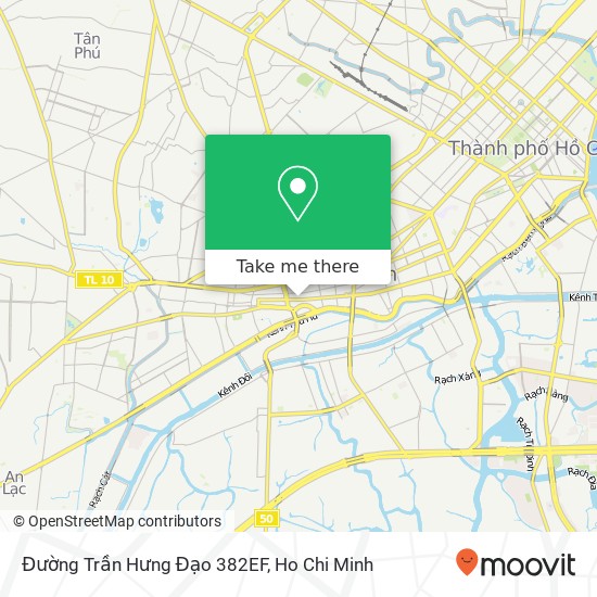 Đường Trần Hưng Đạo 382EF map