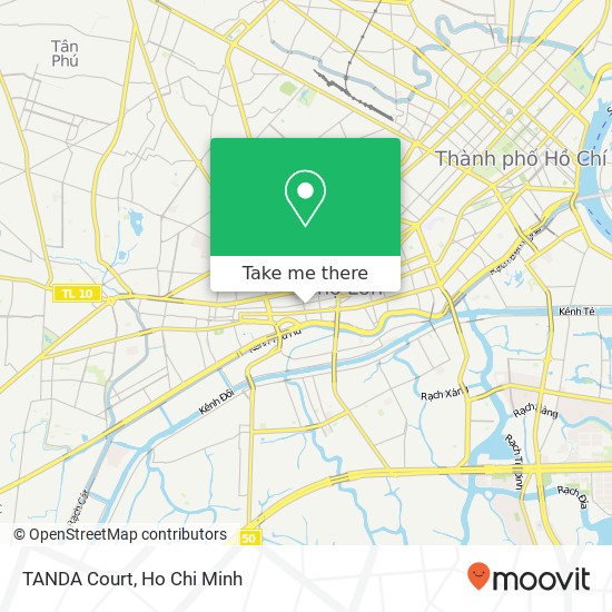 TANDA Court map