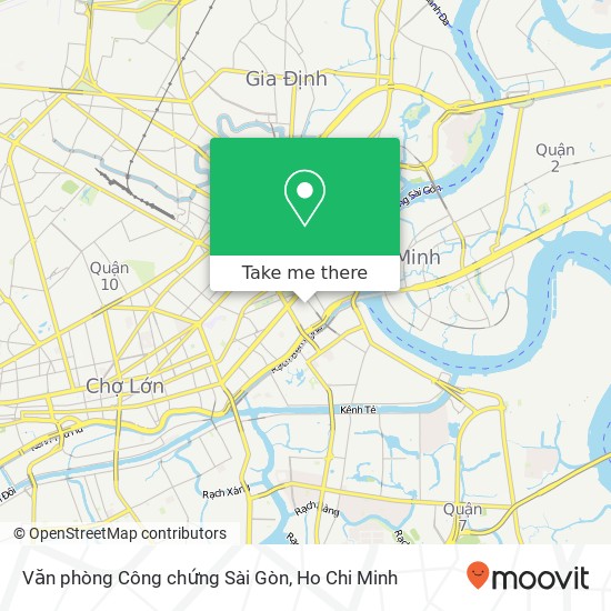 Văn phòng Công chứng Sài Gòn map