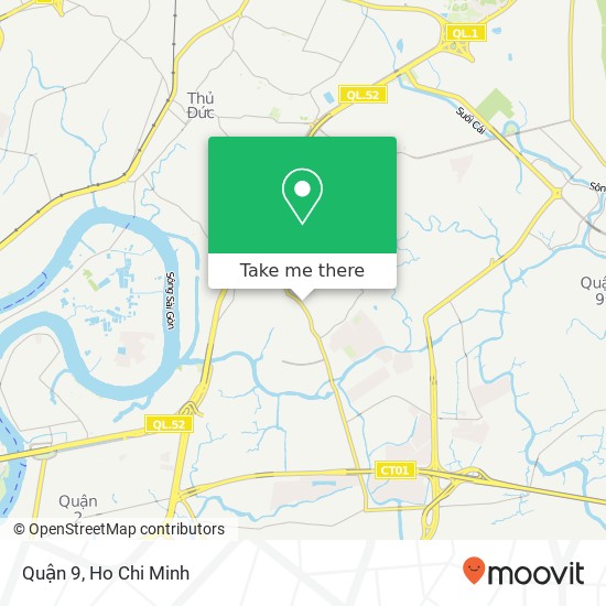 Quận 9 map