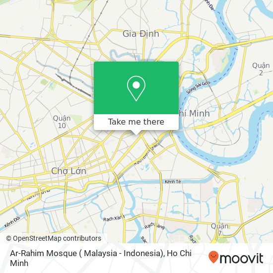 Ar-Rahim Mosque ( Malaysia - Indonesia) map