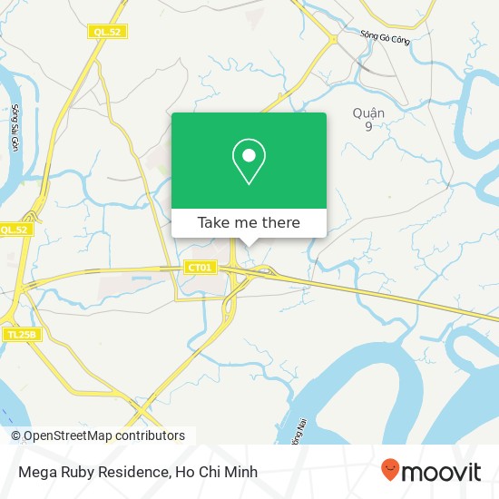 Mega Ruby Residence map