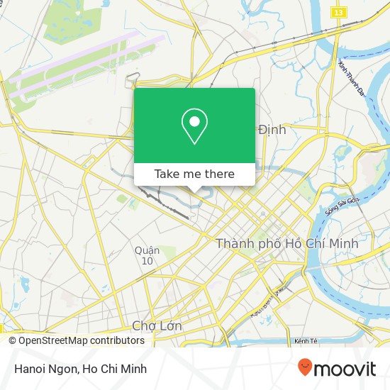 Hanoi Ngon map