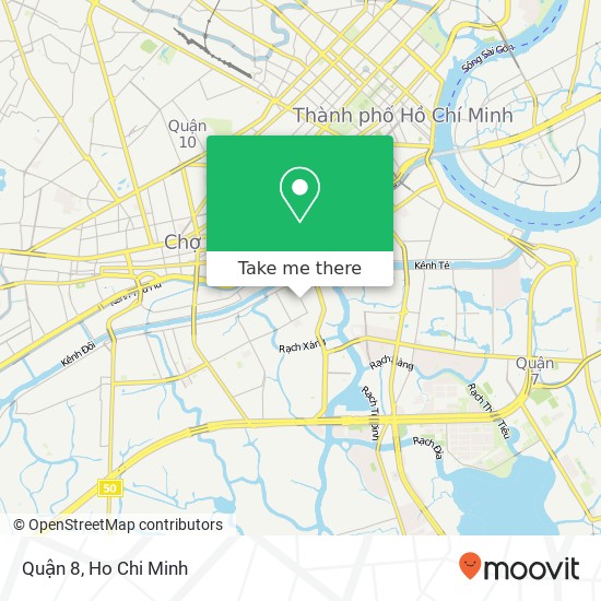 Quận 8 map