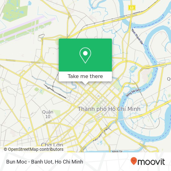 Bun Moc - Banh Uot map