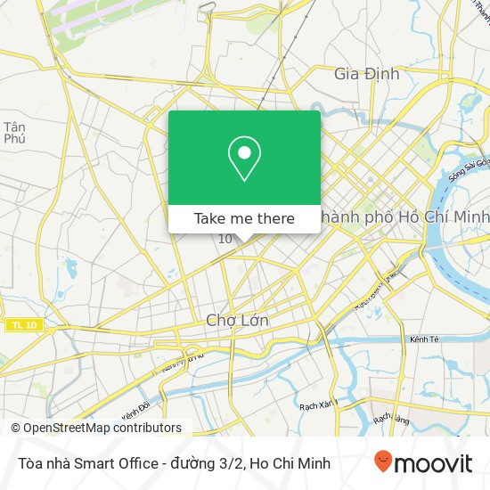 Tòa nhà Smart Office - đường 3 / 2 map