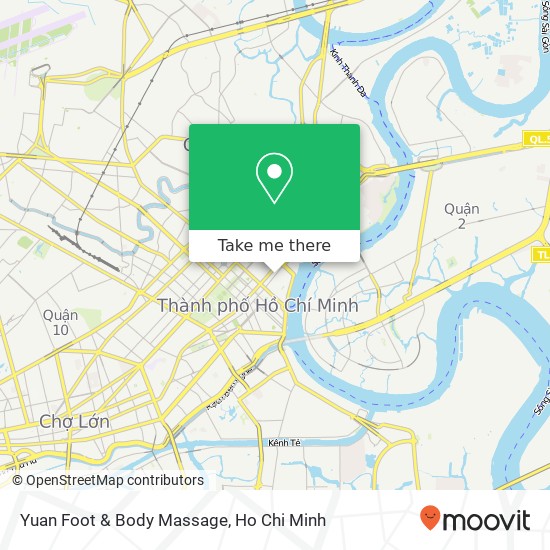 Yuan Foot & Body Massage map