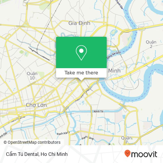 Cẩm Tú Dental map
