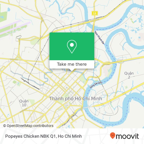 Popeyes Chicken NBK Q1 map