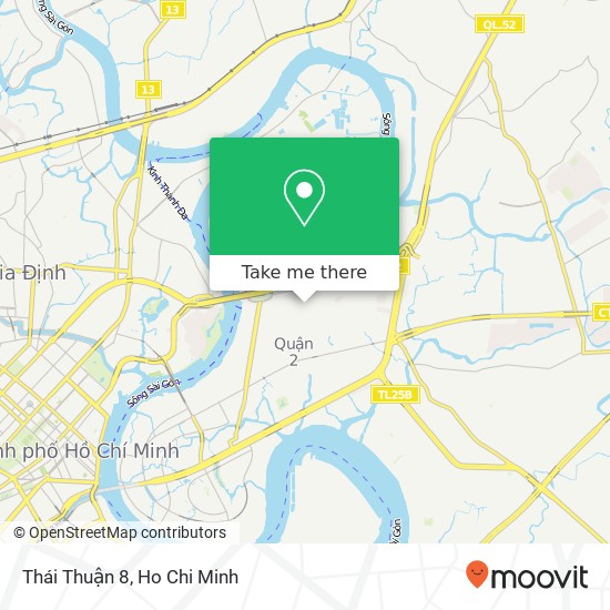 Thái Thuận 8 map