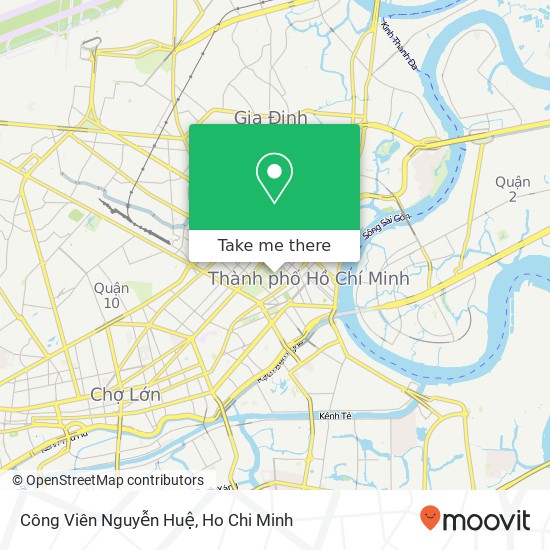 Công Viên Nguyễn Huệ map