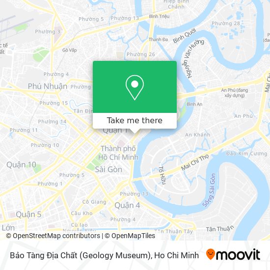 Bảo Tàng Địa Chất (Geology Museum) map