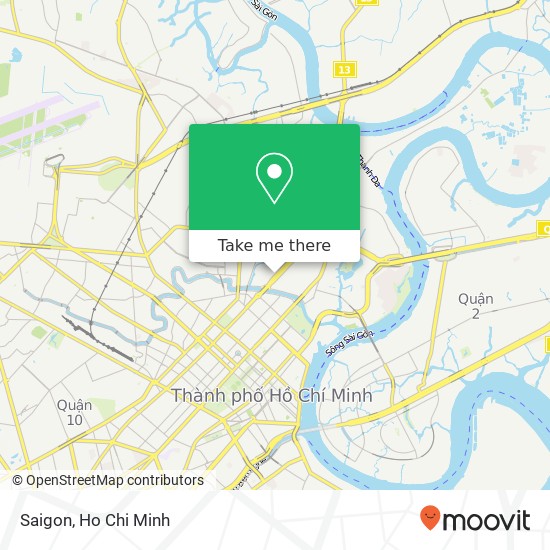 Saigon map