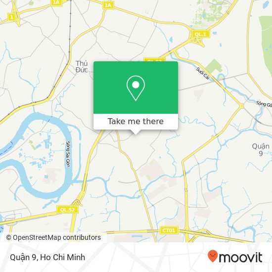 Quận 9 map