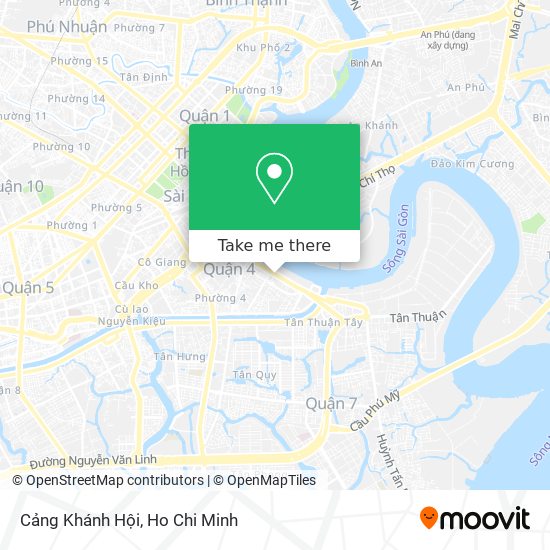 Cảng Khánh Hội map