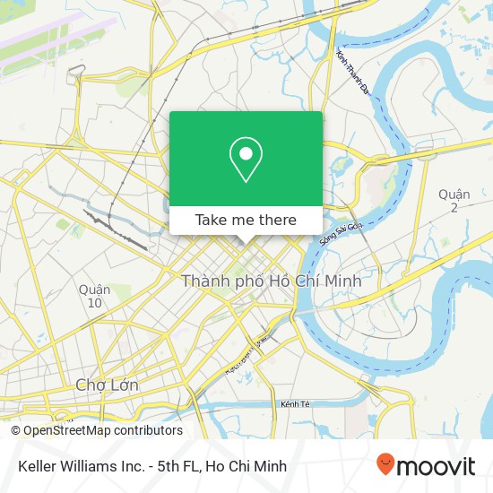 Keller Williams Inc. - 5th FL map