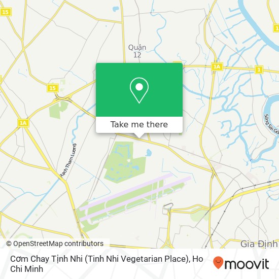 Cơm Chay Tịnh Nhi (Tinh Nhi Vegetarian Place) map