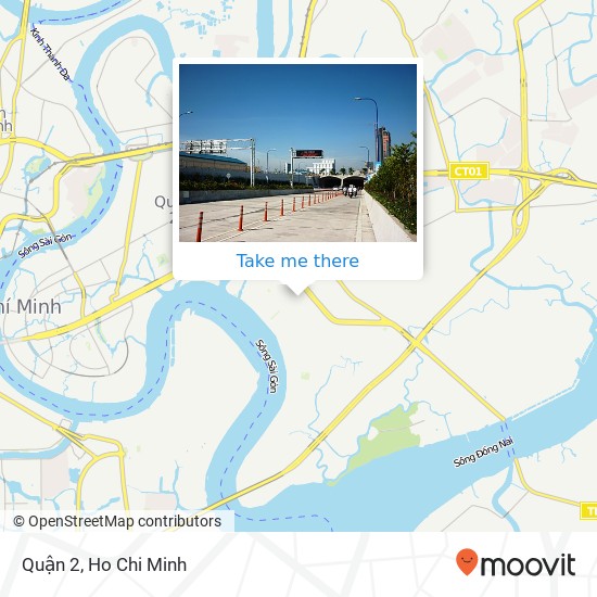 Quận 2 map