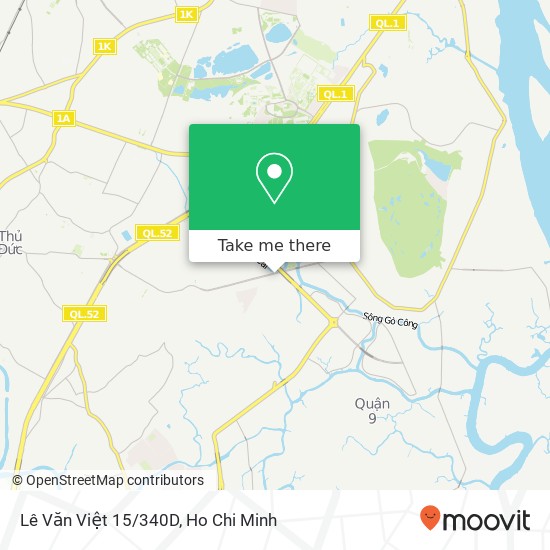 Lê Văn Việt 15/340D map