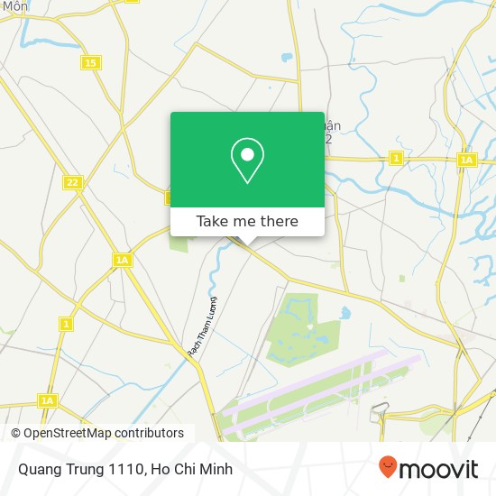 Quang Trung 1110 map