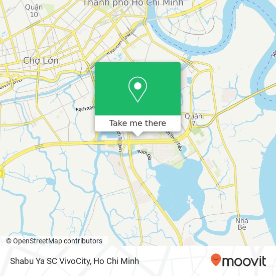 Shabu Ya SC VivoCity map
