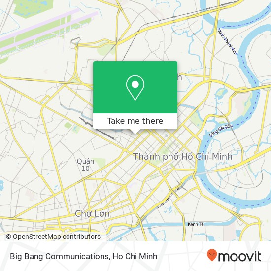 Big Bang Communications map